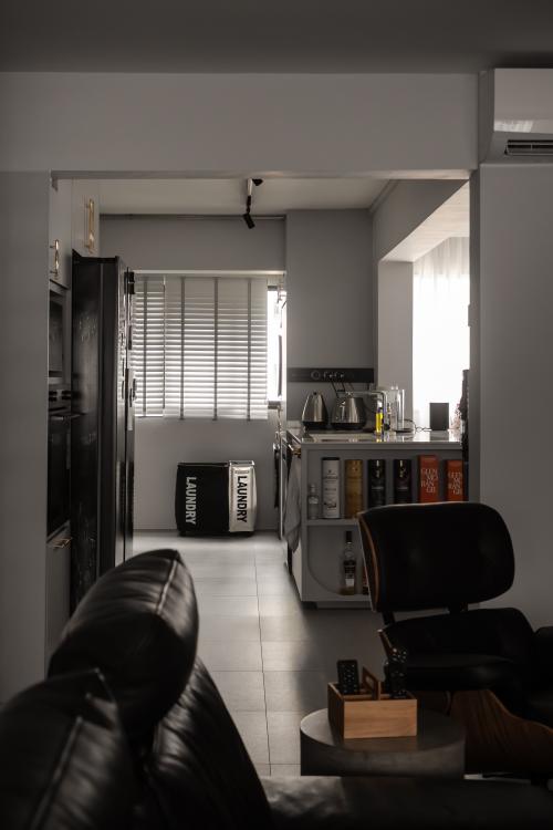 Modern Living Room at 13 Eunos Crescent
