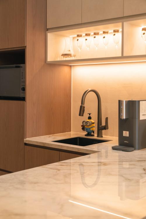 Contemporary Kitchen at Inggu Road