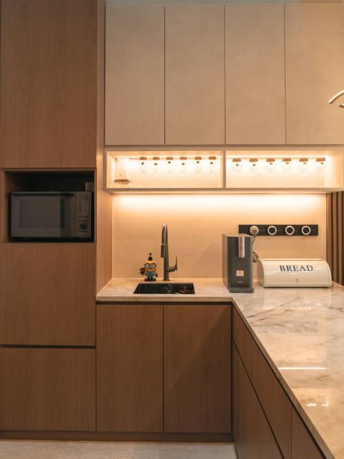 Contemporary Kitchen at Inggu Road