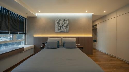 Contemporary Bedroom at Inggu Road