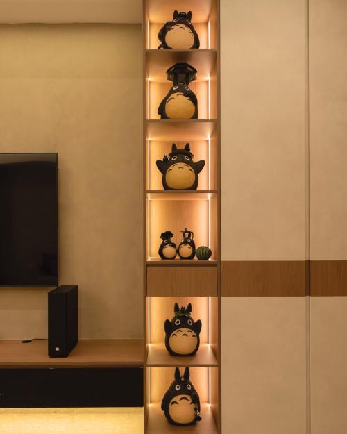 Contemporary Living Room at Inggu Road