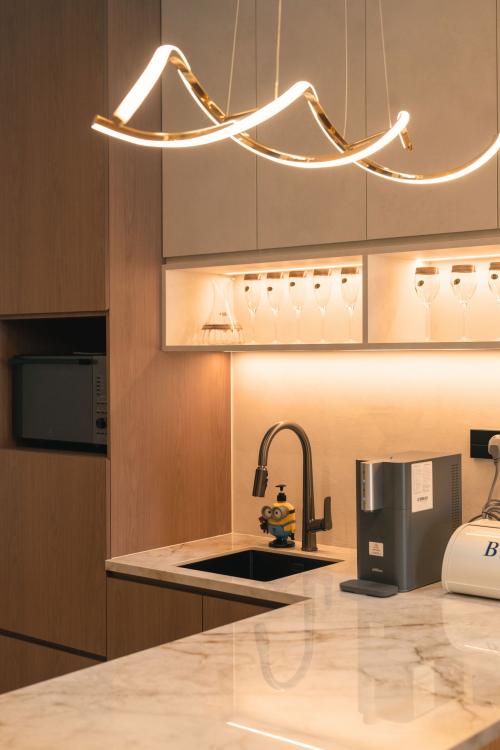 Contemporary Kitchen at Inggu Road