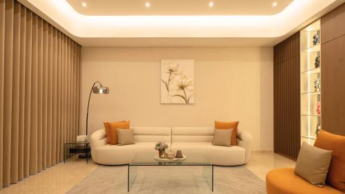 Contemporary Living Room at Inggu Road