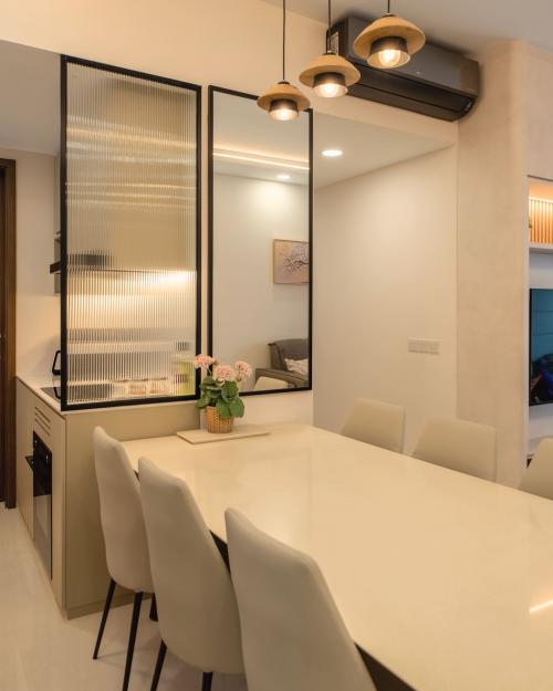 Contemporary Dining Room at Riverbak Fernvale