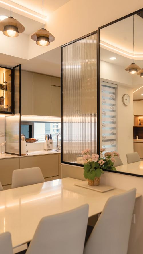 Contemporary Living Room at Riverbak Fernvale