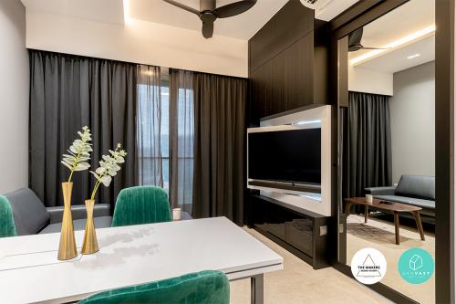 Contemporary Living Room at Botanique at Bartley
