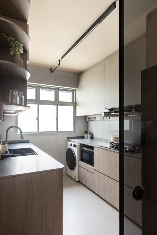 Scandinavian Kitchen at Yishun Glen (Block 381A)