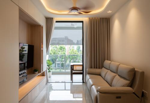 Modern Living Room at Sims Drive