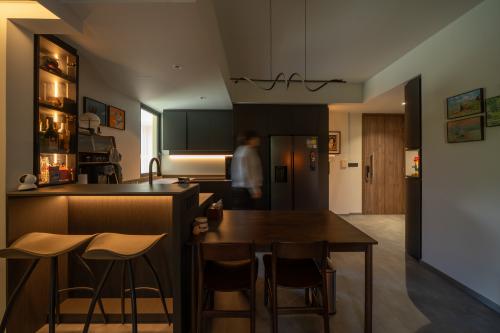 Industrial Kitchen at Floral Drive