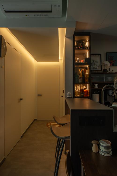 Industrial Dining Room at Floral Drive