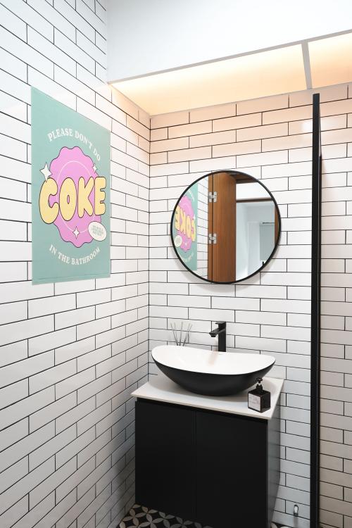Modern Bathroom at Jalan Teck Whye