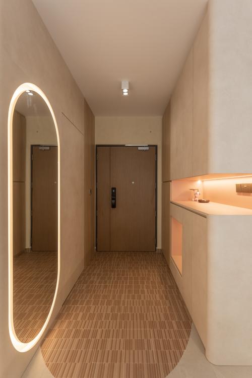Contemporary Foyer at 119A Alkaff Crescent