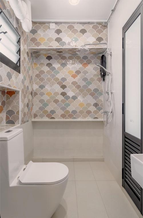 Contemporary Bathroom at 39 Jalan Rumah Tinggi