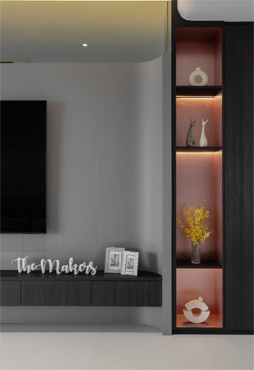 Modern Living Room at Alexandra View