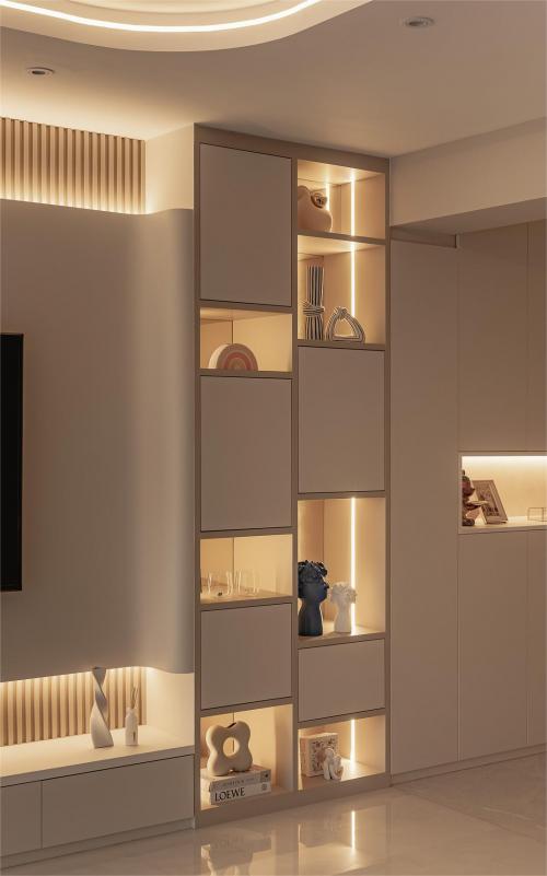 Modern Living Room at The Peak @ Toa Payoh