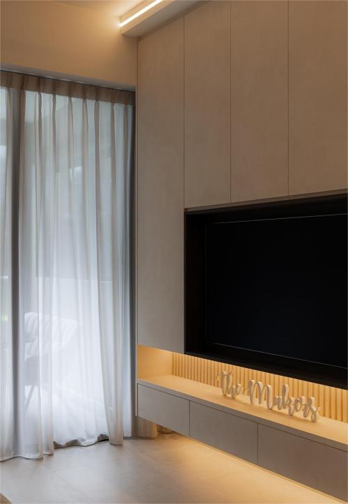 Modern Living Room at 19 LorongKimis View@Kimis