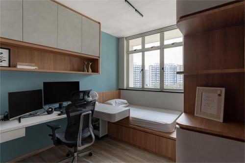 Modern Bedroom at Compass Heights