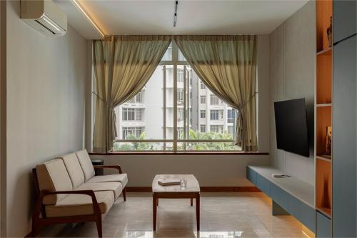 Modern Living Room at Compass Heights