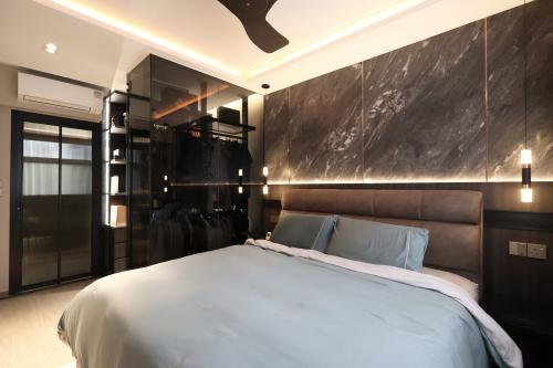 Modern Bedroom at 4 Room BTO @ Toa Payoh