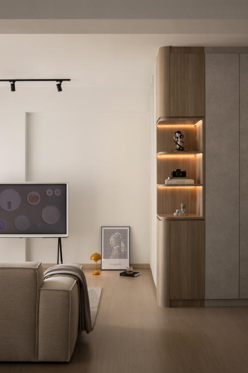 Minimalist Living Room at Telok Blangah Ridgeview