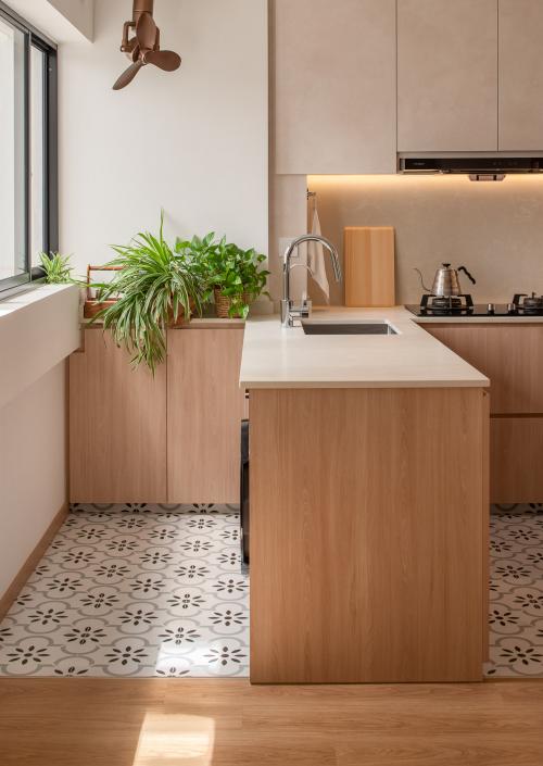 Minimalist Kitchen at 184 BISHAN