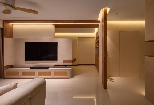 Contemporary Living Room at 443 NEW PUNGGOL RD