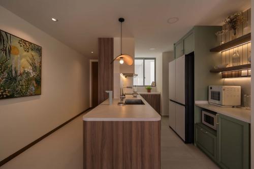 Contemporary Kitchen at Dakota Residences