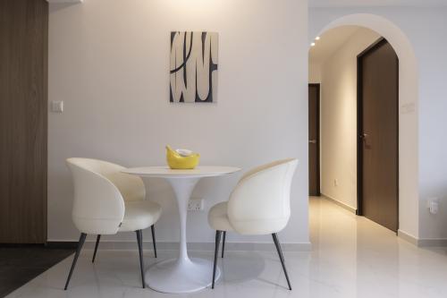 Contemporary Dining Room at Bedok Central