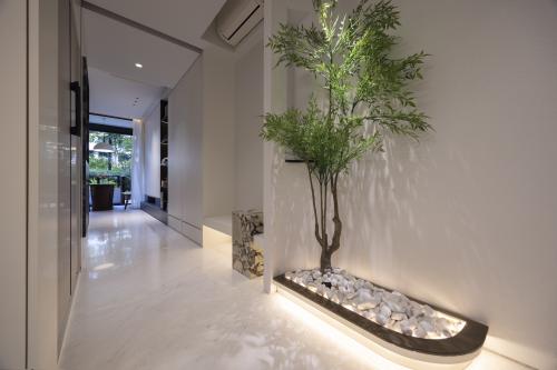 Contemporary Living Room at Le Quests Bukit Batok
