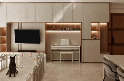 Asian Living Room at The Tessarina
