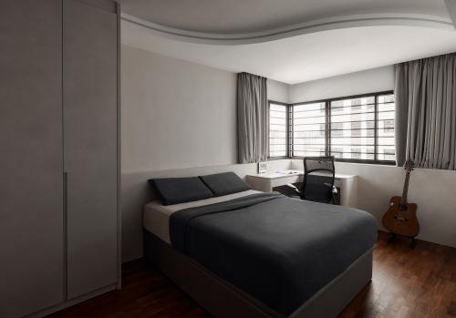 Minimalist Bedroom at Bukit Panjang Ring Rd