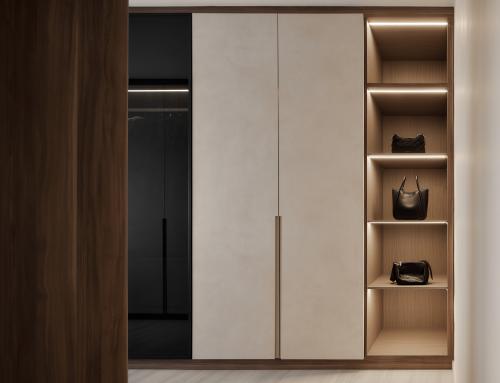 Modern Walk-in Wardrobe at ParkEdge @ Bidadari