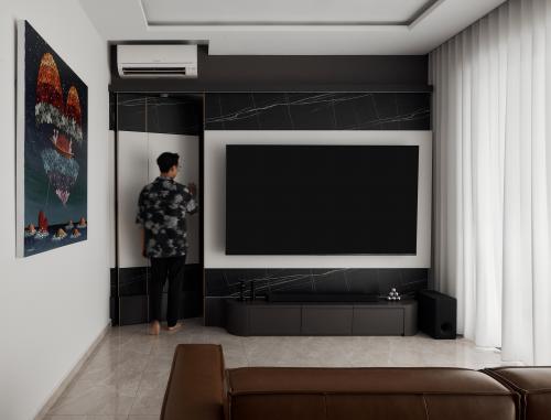Modern Living Room at Parc Clematis