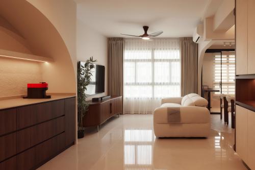 Asian Living Room at Parc Woods @ Tengah