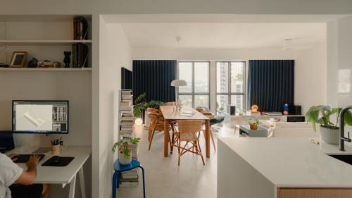 Modern Living Room at 89 Dawson