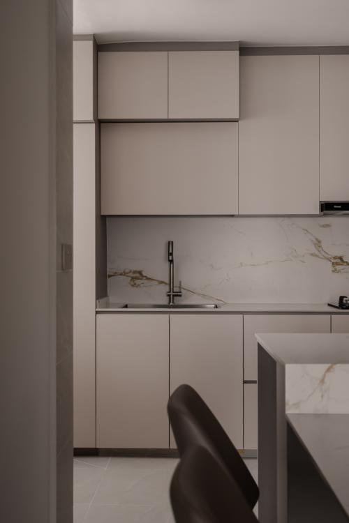 Minimalist Kitchen at 233A Upper Aljunied Road