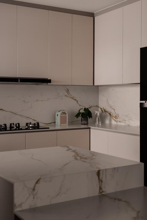 Minimalist Kitchen at 233A Upper Aljunied Road