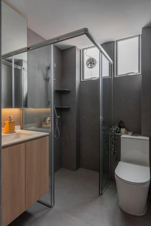 Modern Bathroom at Castle Green Condo