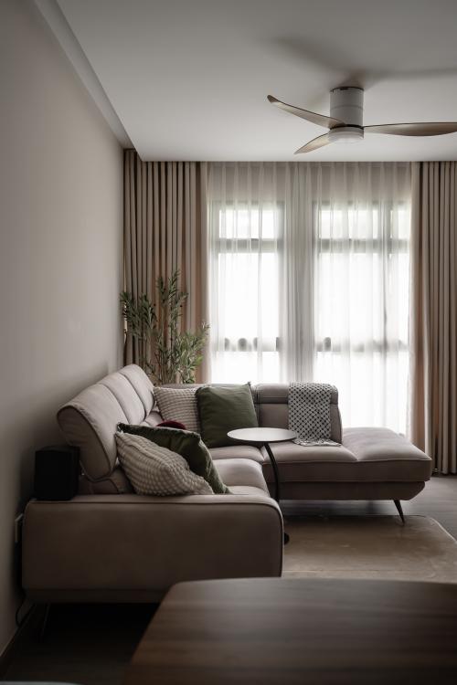 Modern Living Room at 306C Tengah Dr