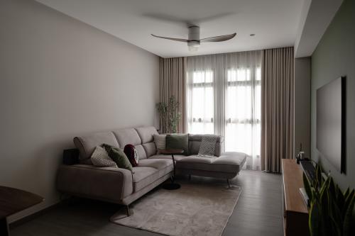 Modern Living Room at 306C Tengah Dr