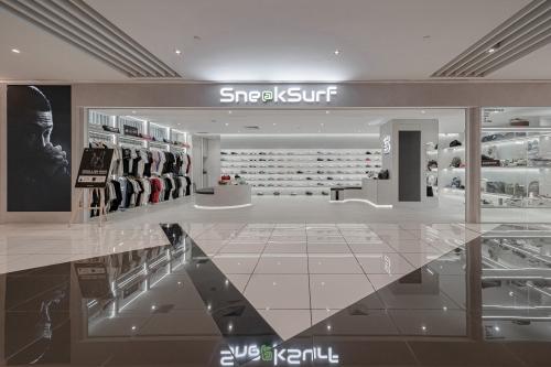 Contemporary Shopfront at Sneaksurf