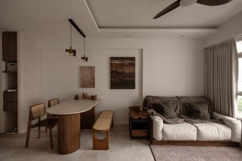 Modern Living Room at Punggol Walk