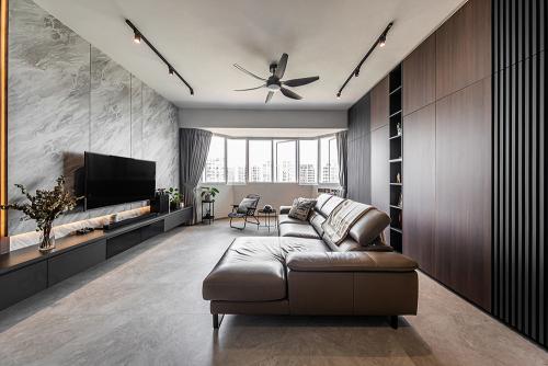 Modern Living Room at Dunman Place