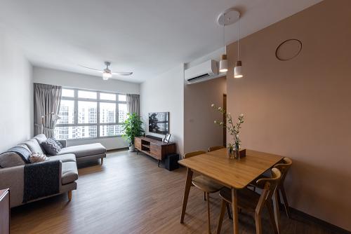 Scandinavian Living Room at Costa Ris