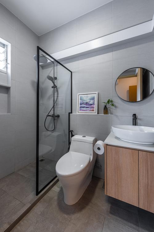 Scandinavian Bathroom at Costa Ris