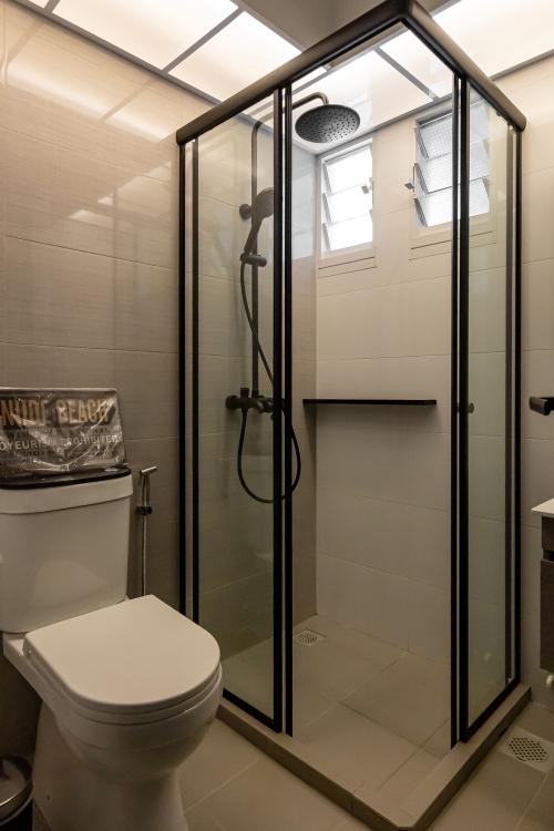 Industrial Bathroom at GreenVerge @ Tampines