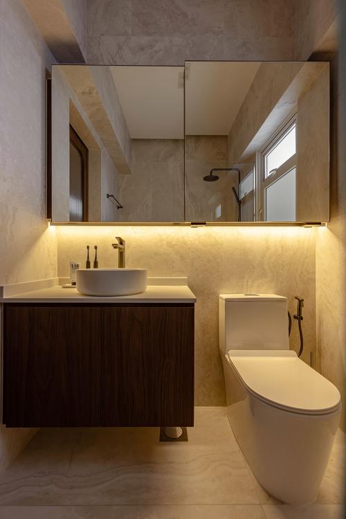 Scandinavian Bathroom at GreenVerge @ Tampines