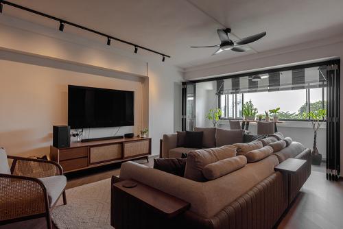 Modern Living Room at Pasir Ris