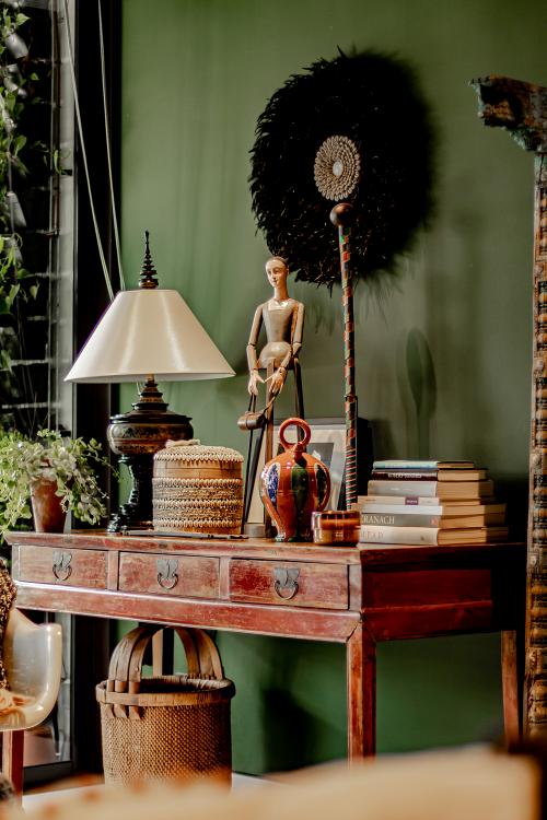 Eclectic Living Room at A Style Like No Other