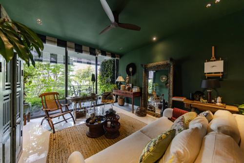 Eclectic Living Room at A Style Like No Other
